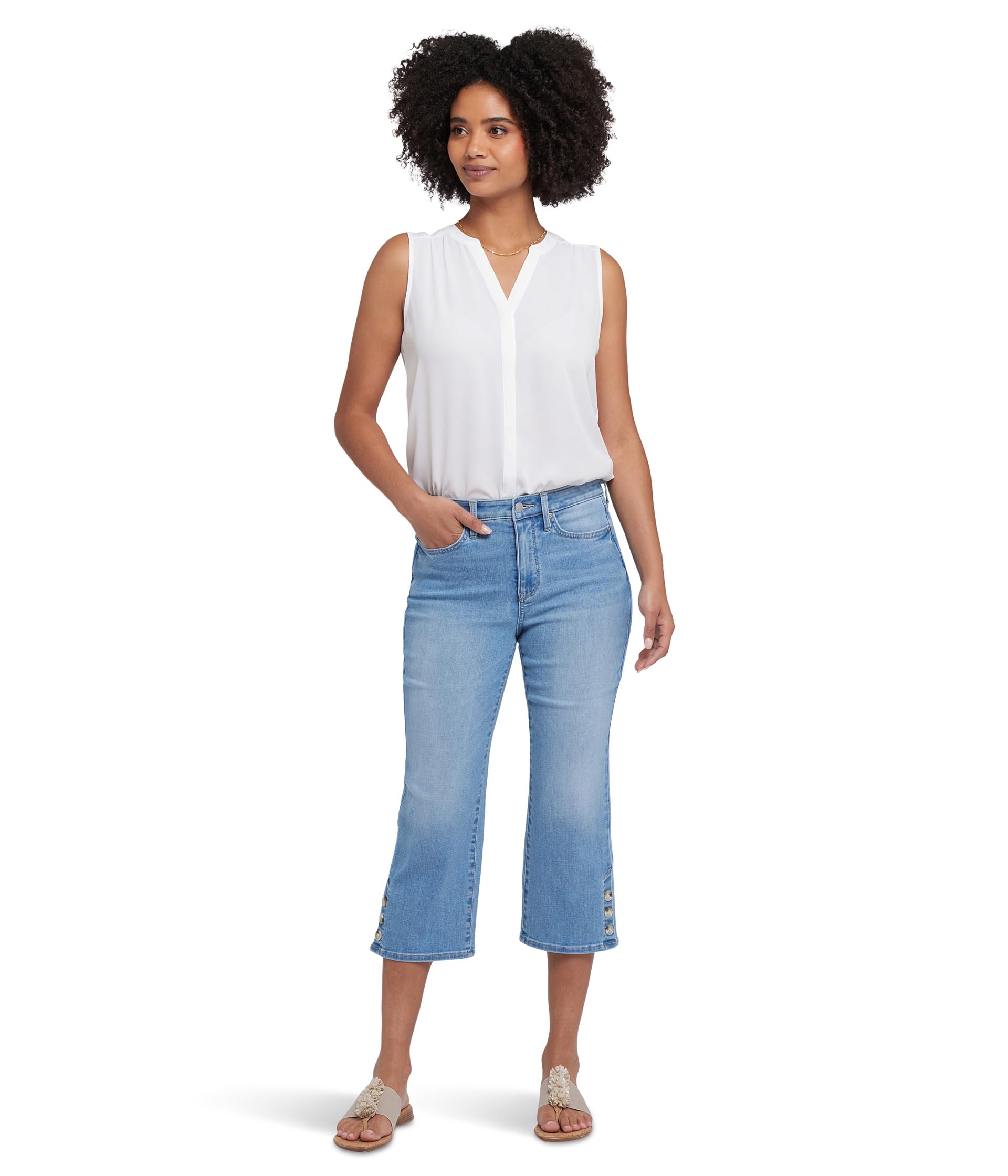 

Джинсы NYDJ Joni Relaxed Capri Jeans In Salamanca Sun, Salamanca Sun