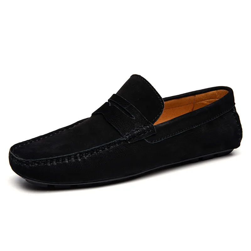 Мужские повседневные туфли GONGNIULEITING, Black Matte