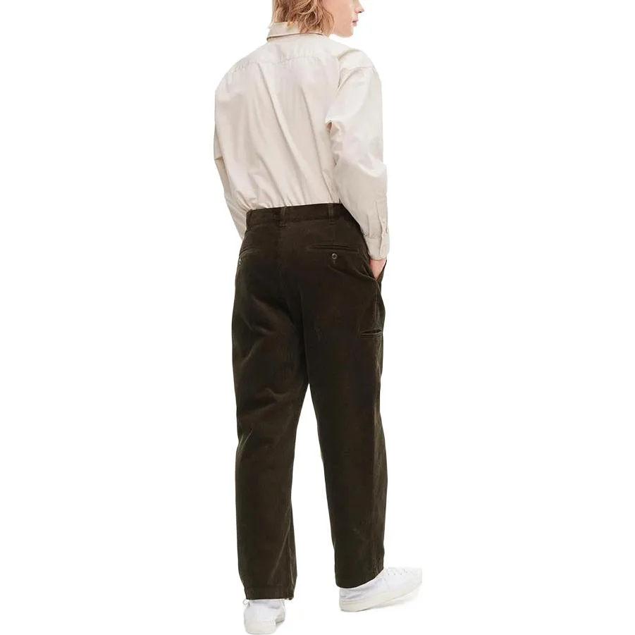 UNIQLO Брюки карго мужские темно-умбра — фото 4