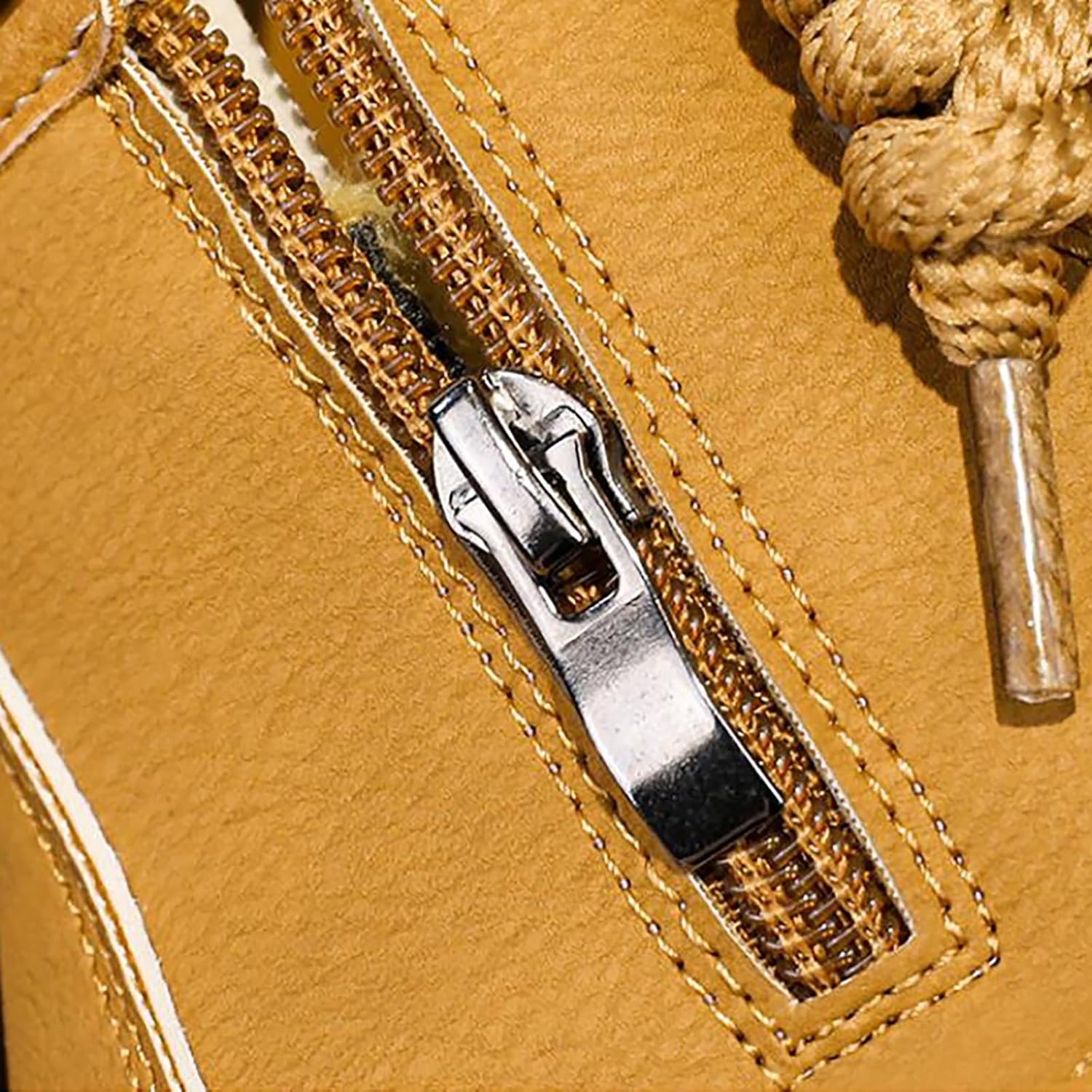 

Водонепроницаемые ботинки с боковой молнией для детей, зимние теплые уличные ботильоны для малышей, резиновая обувь для походов и прогулок Generic, Yellow