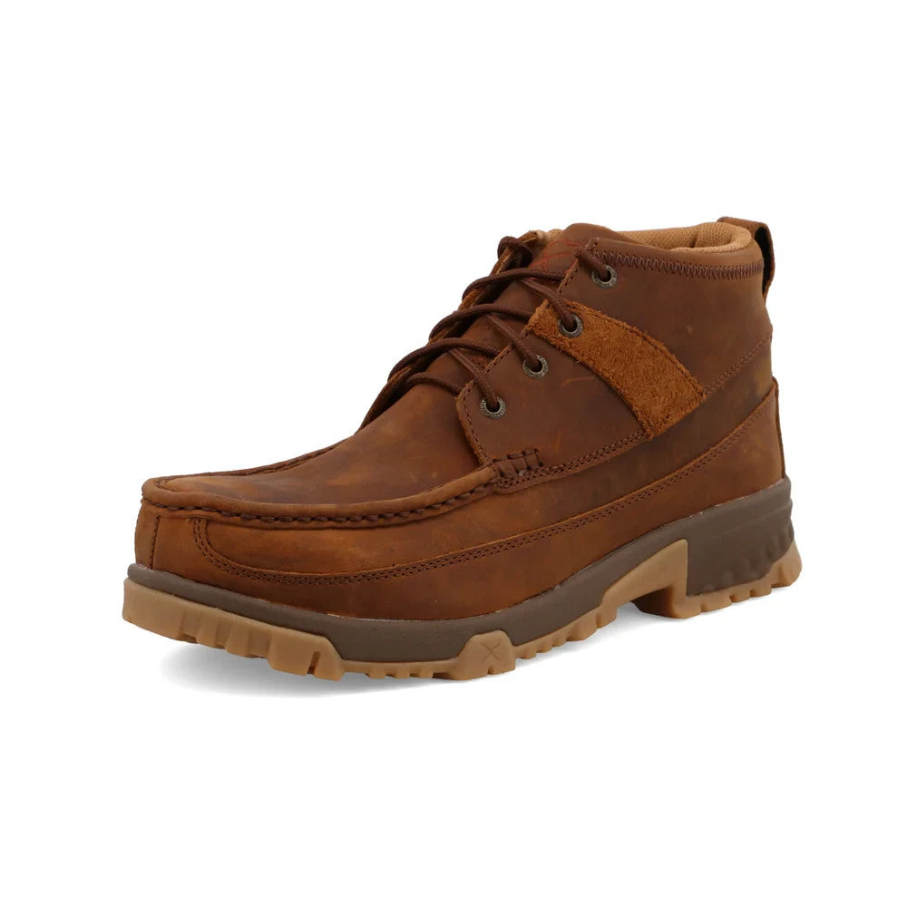 

Мужские рабочие ботинки Twisted X Work MXCC004 Mossy Oak с композитным носком, модель ZAP455, коричневый