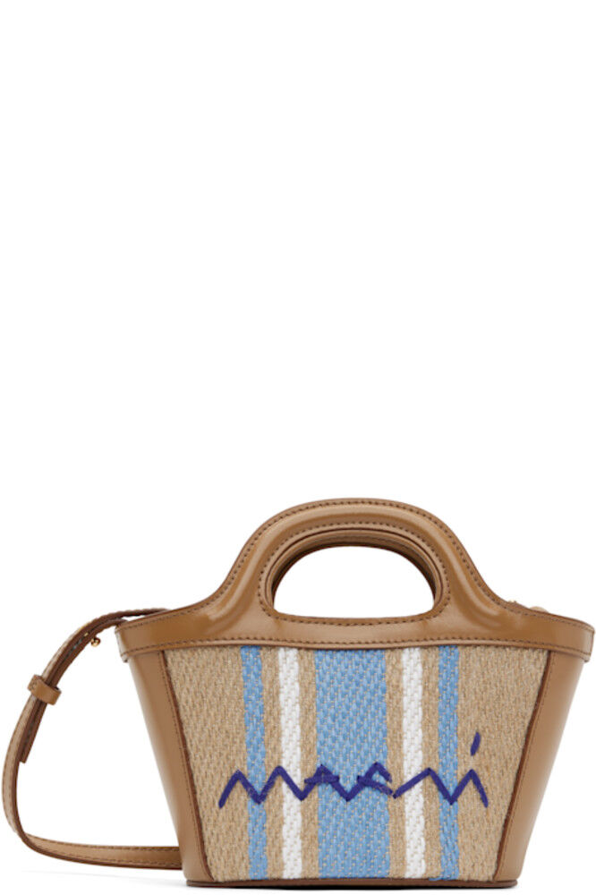 

Коричневая сумка Tropicalia Micro Marni