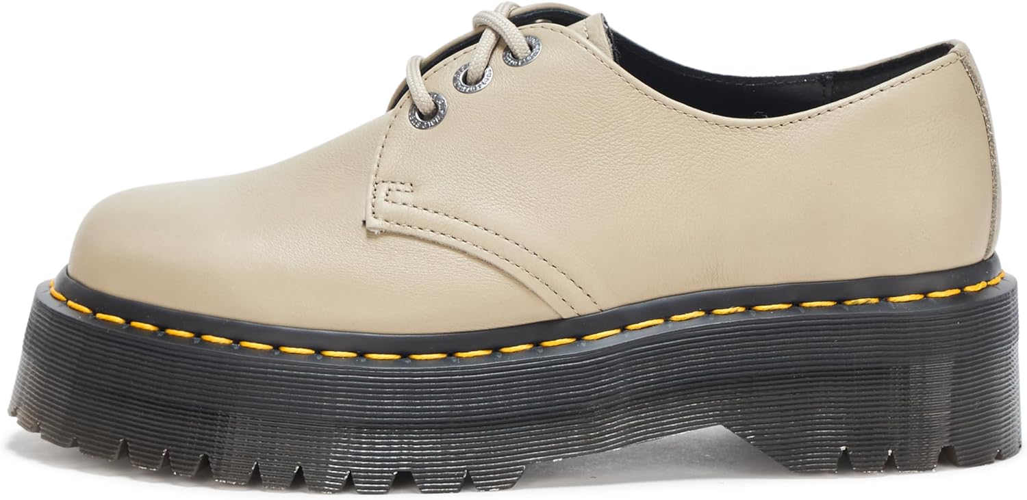 Dr. Martens Unisex-Adult 1461 Quad Ii Oxford Flat, Warmed Stone Pisa — фото 2