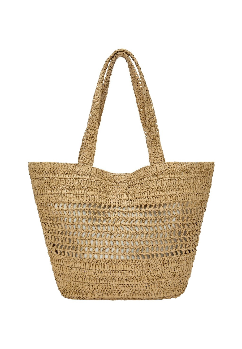 

Сумка-тоут SHOPPER PULL&BEAR, бежевый