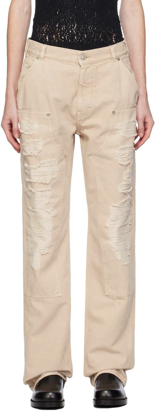 

Off-White Потертые брюки 1017 ALYX 9SM