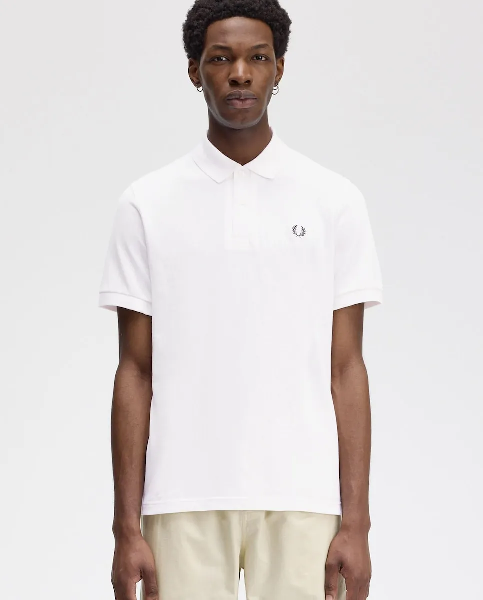 

Мужская футболка поло с коротким рукавом, произведена в Англии Fred Perry, белый