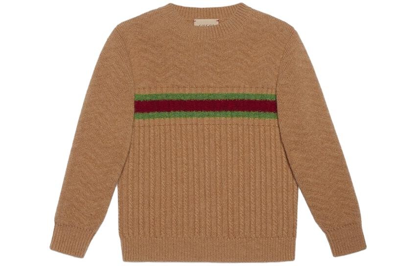 

Детский свитер Gucci, светло-коричневый