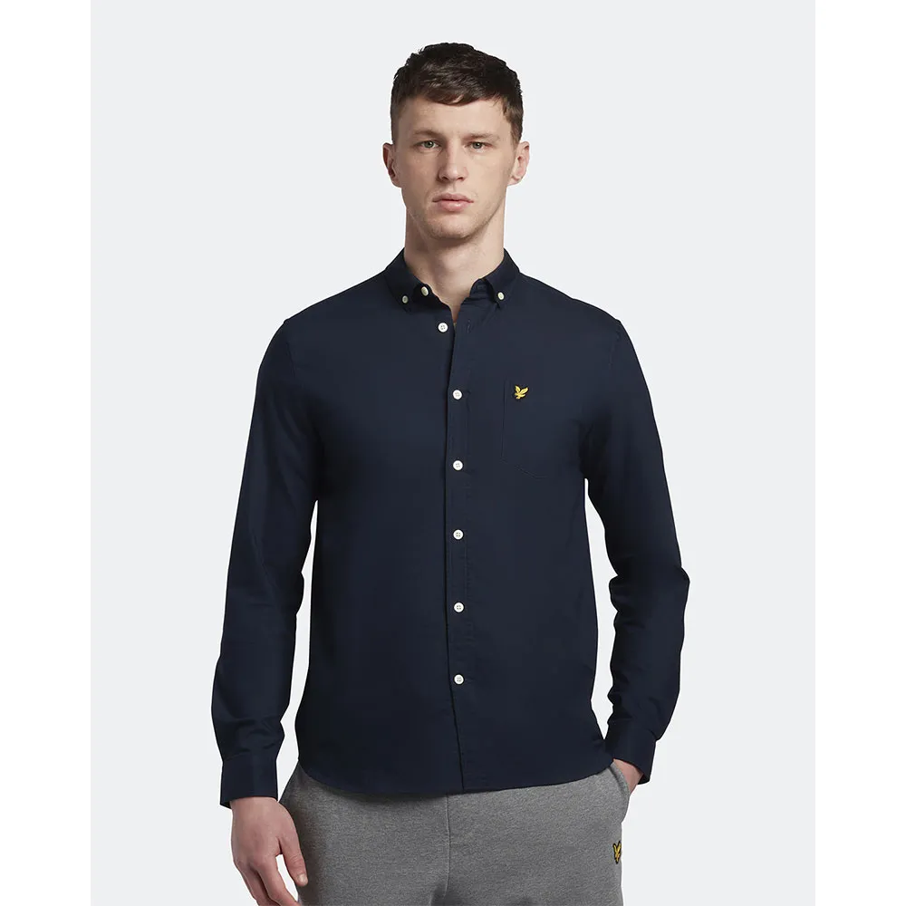 

Рубашка Lyle & Scott Oxford, синий