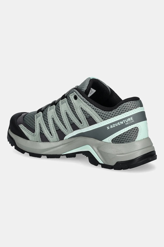 Кроссовки женские Salomon X-Adventure Recon сетчатые, зеленый — фото 3