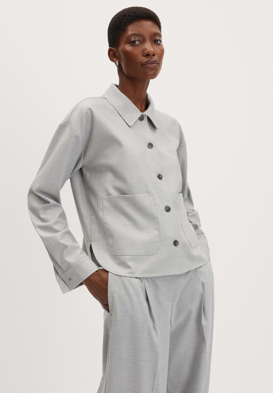 

Блуза someday. LOOSE FIT, Hazy Fog Melange/Grey