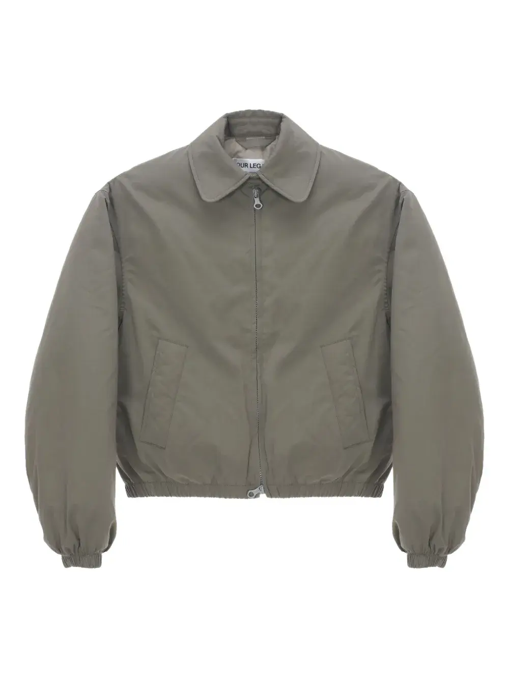 

Куртка на молнии с эластичными манжетами OUR LEGACY, зеленый