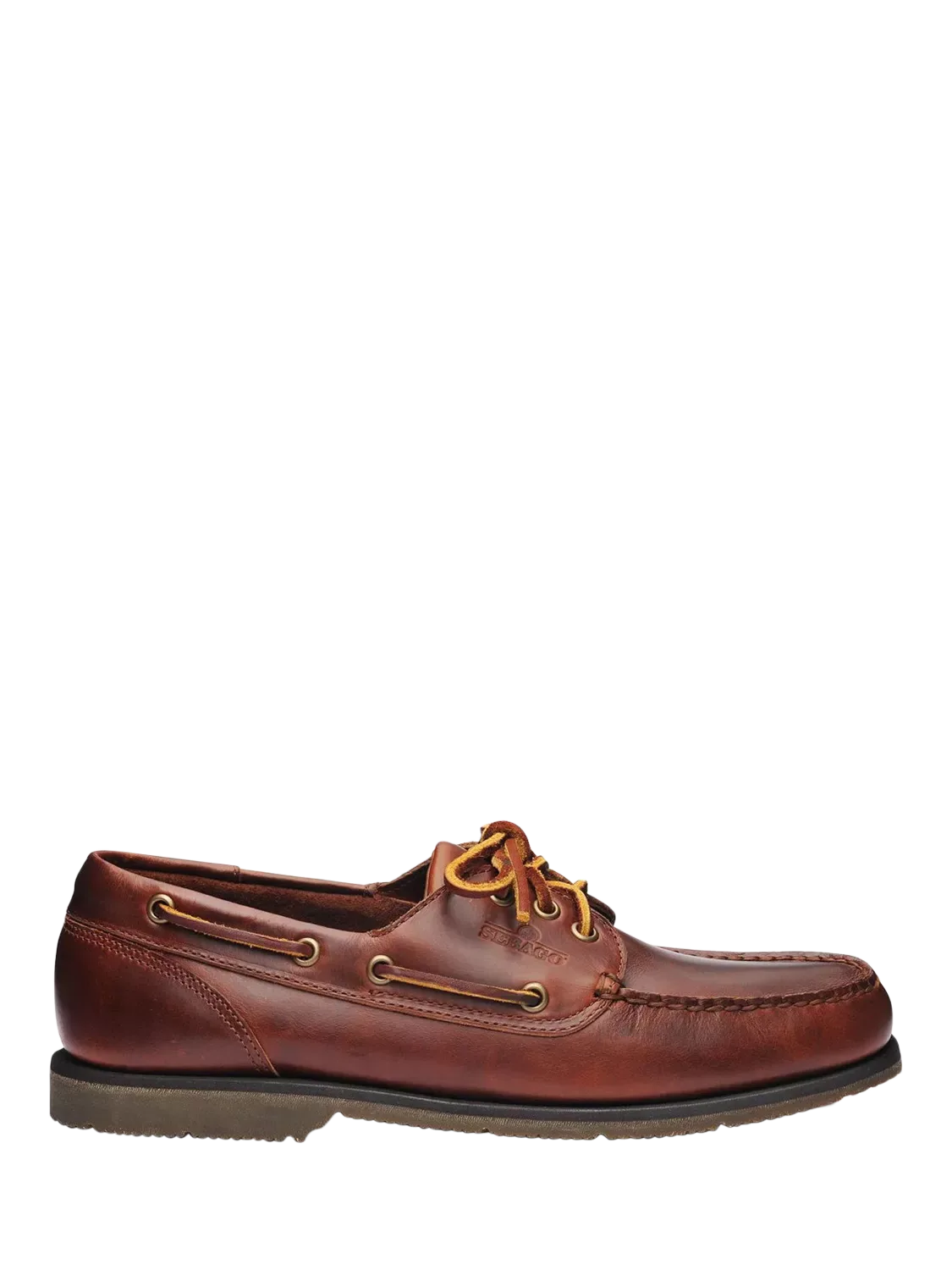 Мокасины из кожи Foresiders, коричневые Sebago