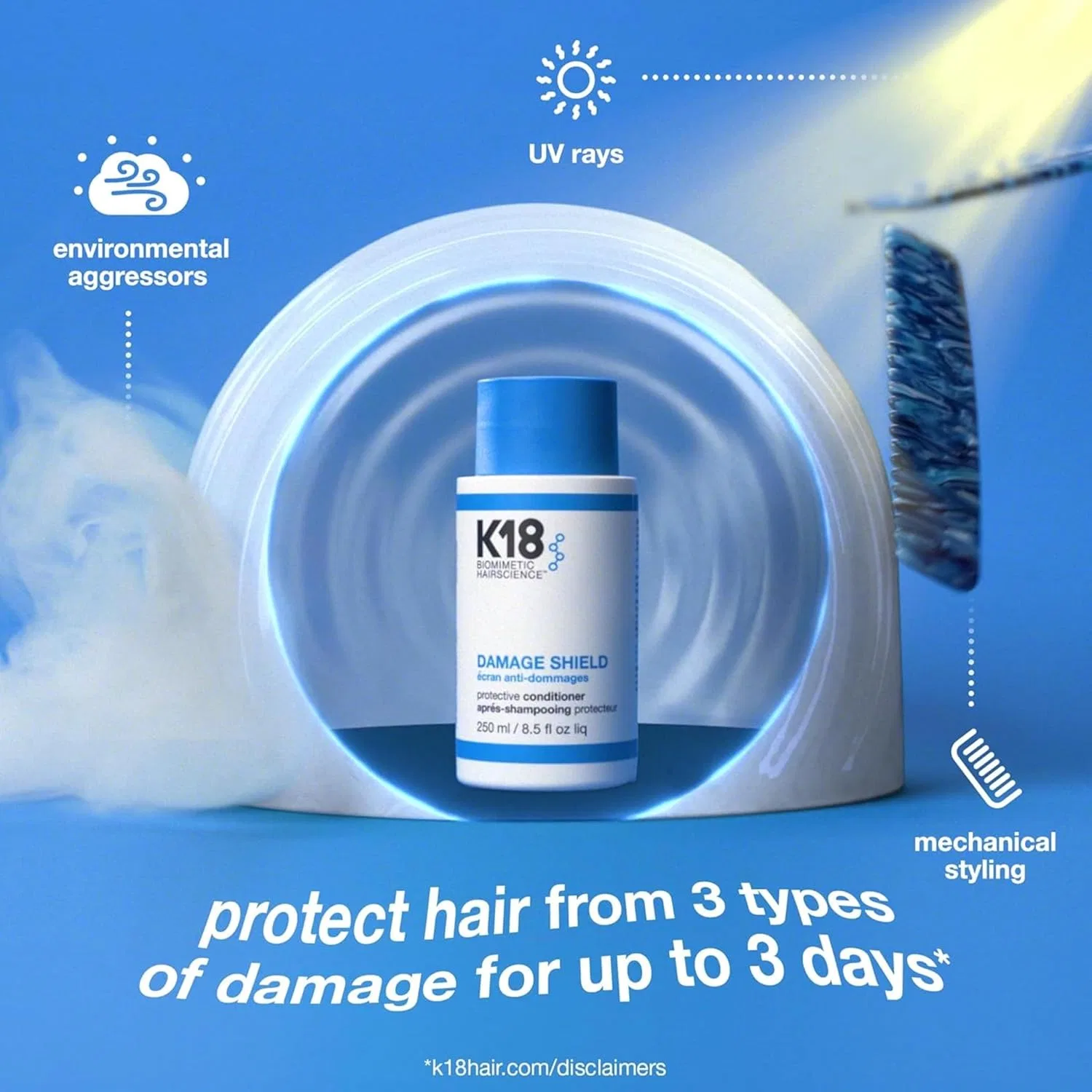Кондиционер «Damage Shield Protection» от K18 No brand — фото 4
