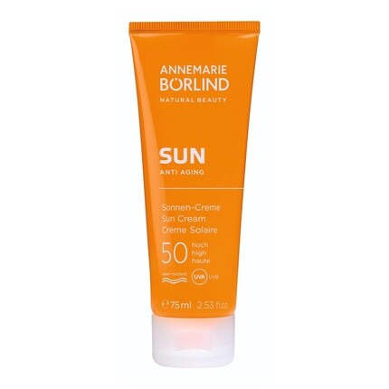 

Annemarie Borlind Sun Anti-Aging Sunscreen SPF 50 75ml - Профессиональная защита от вредных УФ-лучей, интенсивное увлажнение Vegetarian White Annemarie Börlind