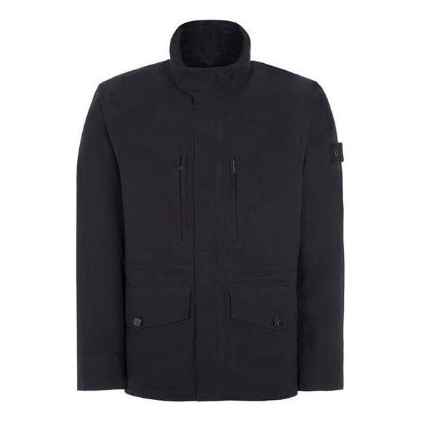 

Куртка ghost piece o-ventile field jacket 'black' Stone Island, черный