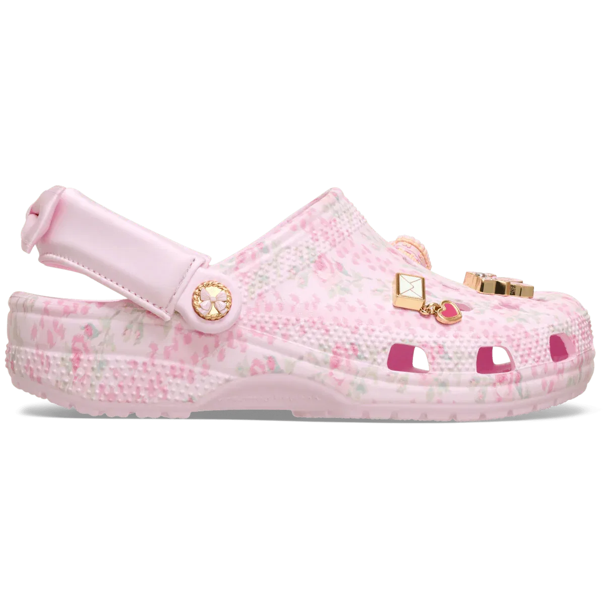 Классические сабо LoveShackFancy Crocs, Pink Milk