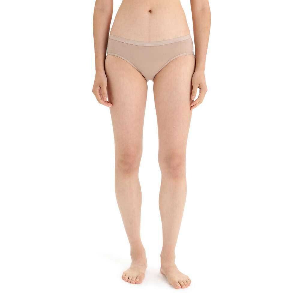

Низ бикини Icebreaker Siren Hipkini, бежевый