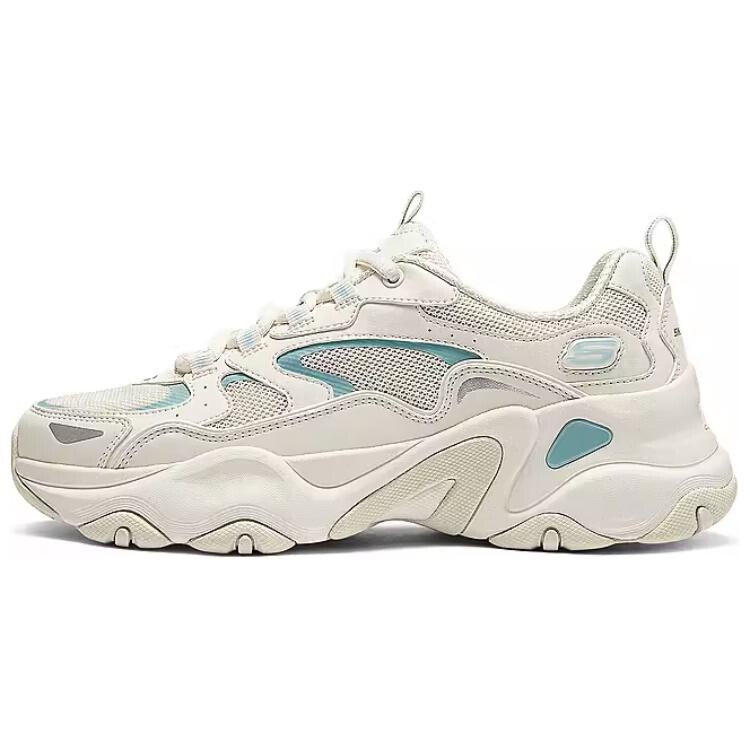 

Кроссовки Skechers WOMEN"S GO Series Chunky Sneakers Women's Low-top Beige/Blue, бежевый/синий