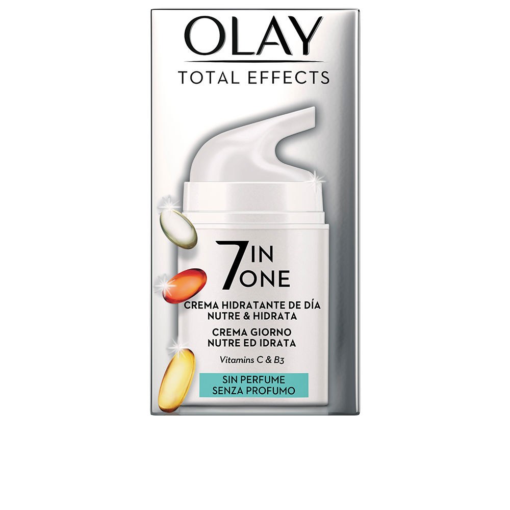 

Крем против морщин Total effects 7 in 1 anti-edad hidratante sin perfume Olay, 50 мл