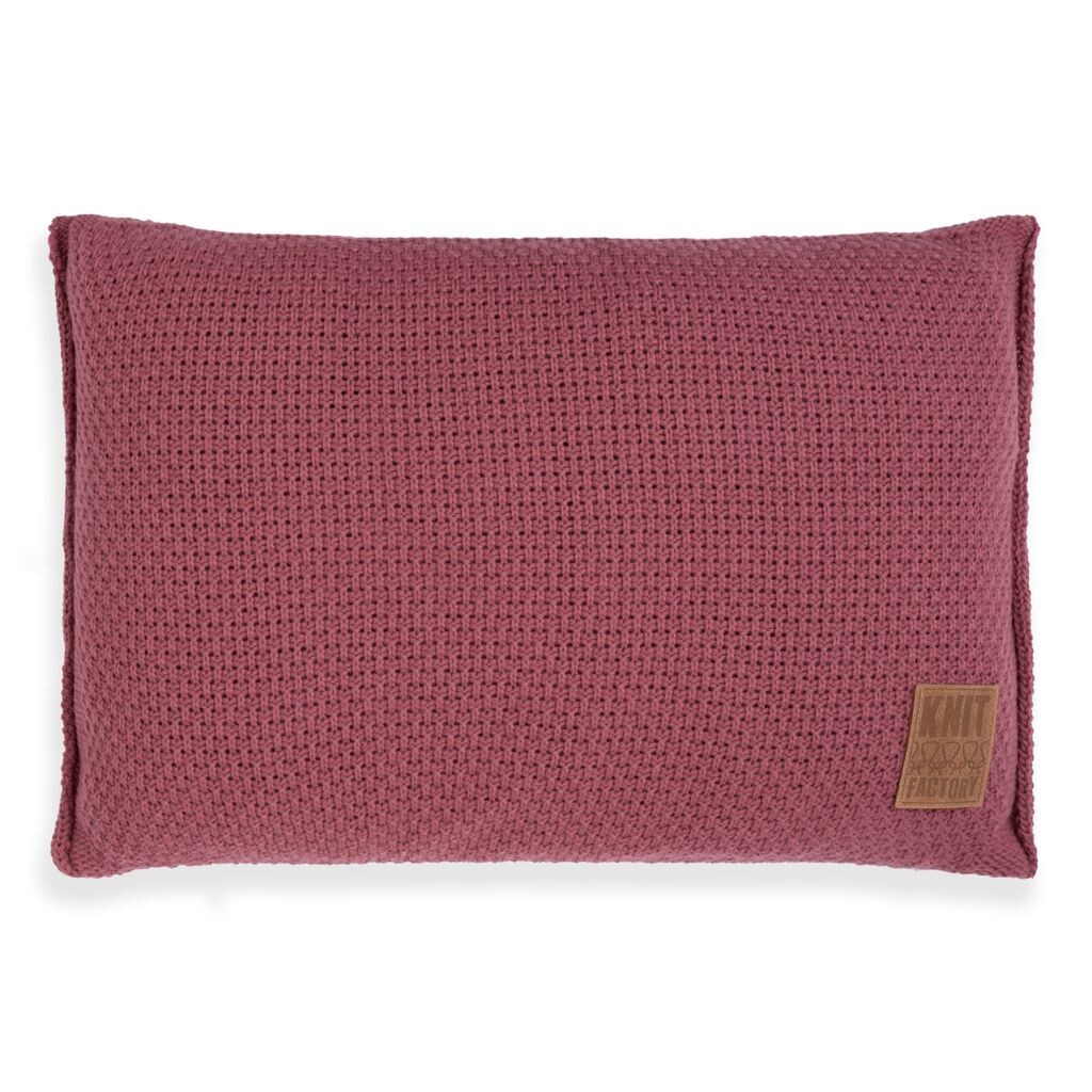 

Подушка Knit Factory Jesse - Каменно-красный - 60x40 см