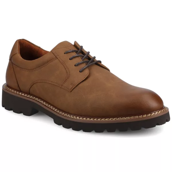 

Туфли Templeton Comfort Lug Sole мужские гибкие оксфорды на массивной подошве Vance, цвет walnut
