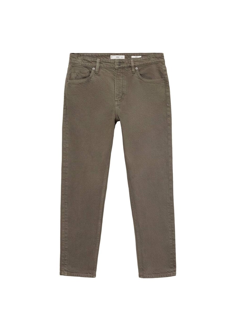 

Зауженные джинсы MANGO MAN Ben, Muddy colored