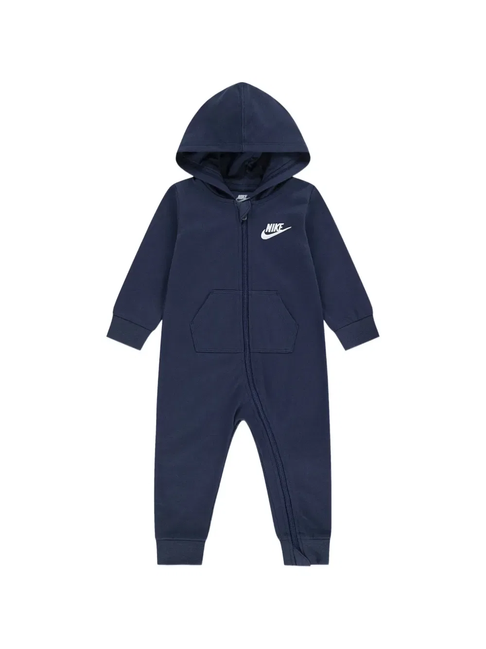 Комбинезон с капюшоном и логотипом Nike Kids, синий