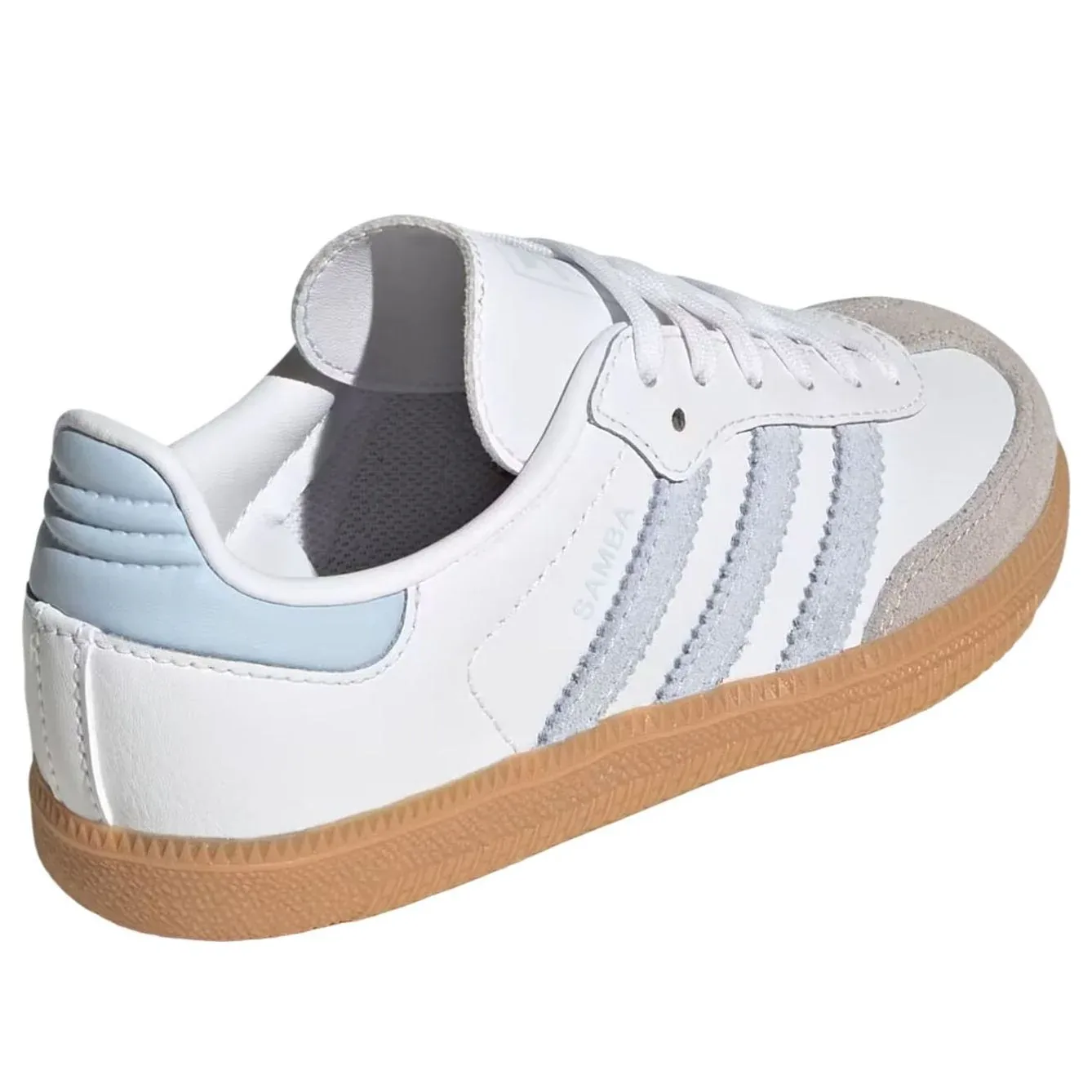 Кроссовки (PS) Adidas Samba OG 'White Crystal Sky Gum' — фото 3
