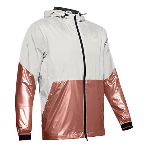 

Куртка recover legacy windbreaker jacket 'white rose gold' Under Armour, белый