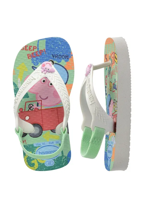 Детские сандалии Peppa Pig Havaianas, белый — фото 3