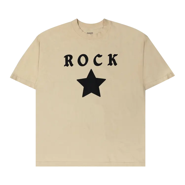 

Футболка Pleasures Rockstar 'Tan', загар