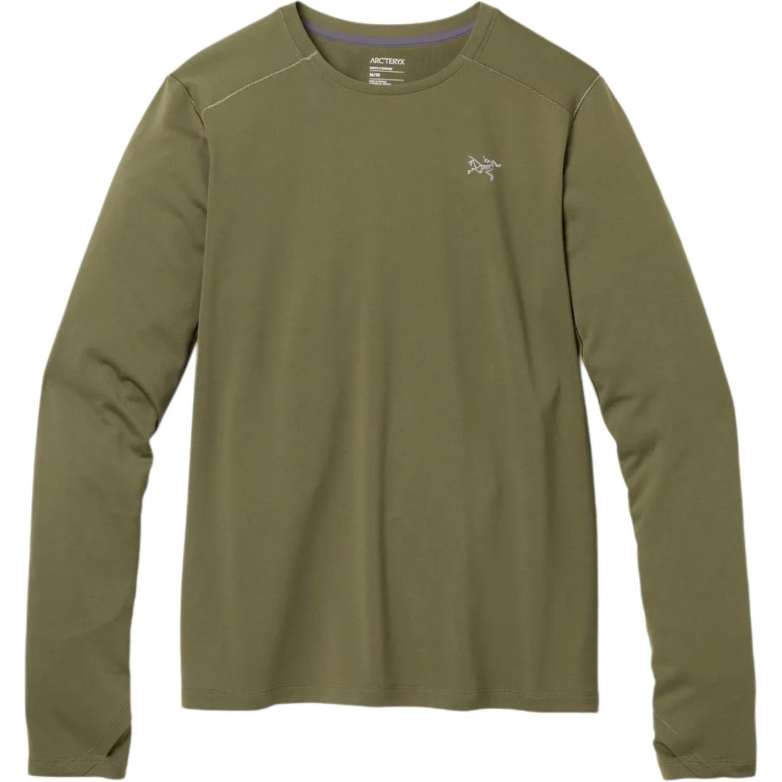 Футболка мужская CORMAC Quick Dry с круглым вырезом Arcteryx, Vintage Green/Tatsu