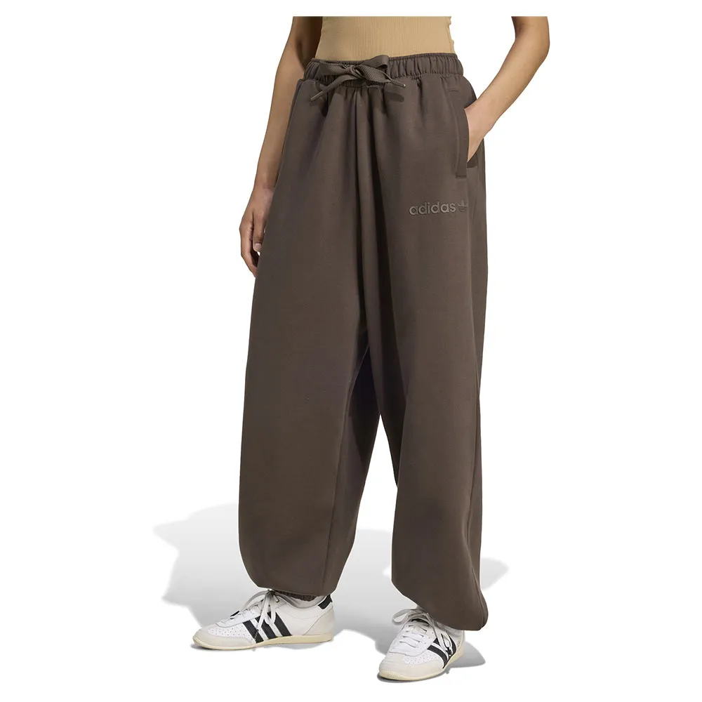 

Джоггеры adidas Originals Essentials Linear Oversized, коричневый