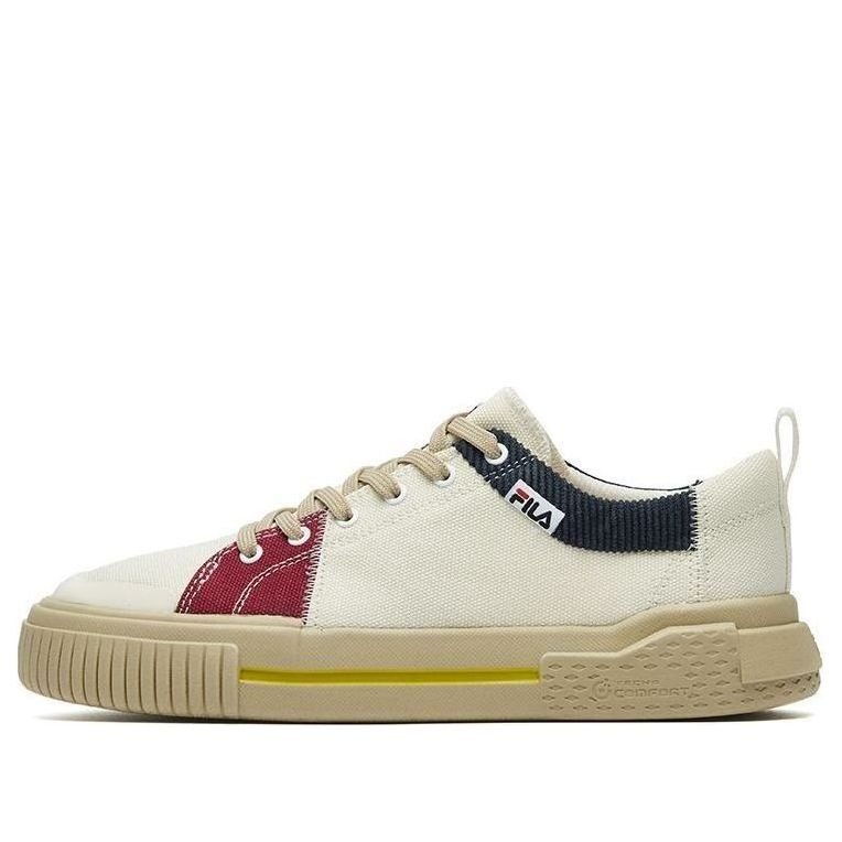 Кеды (WMNS) Fila Fusion Canvas Shoes 'White Blue Red', белый