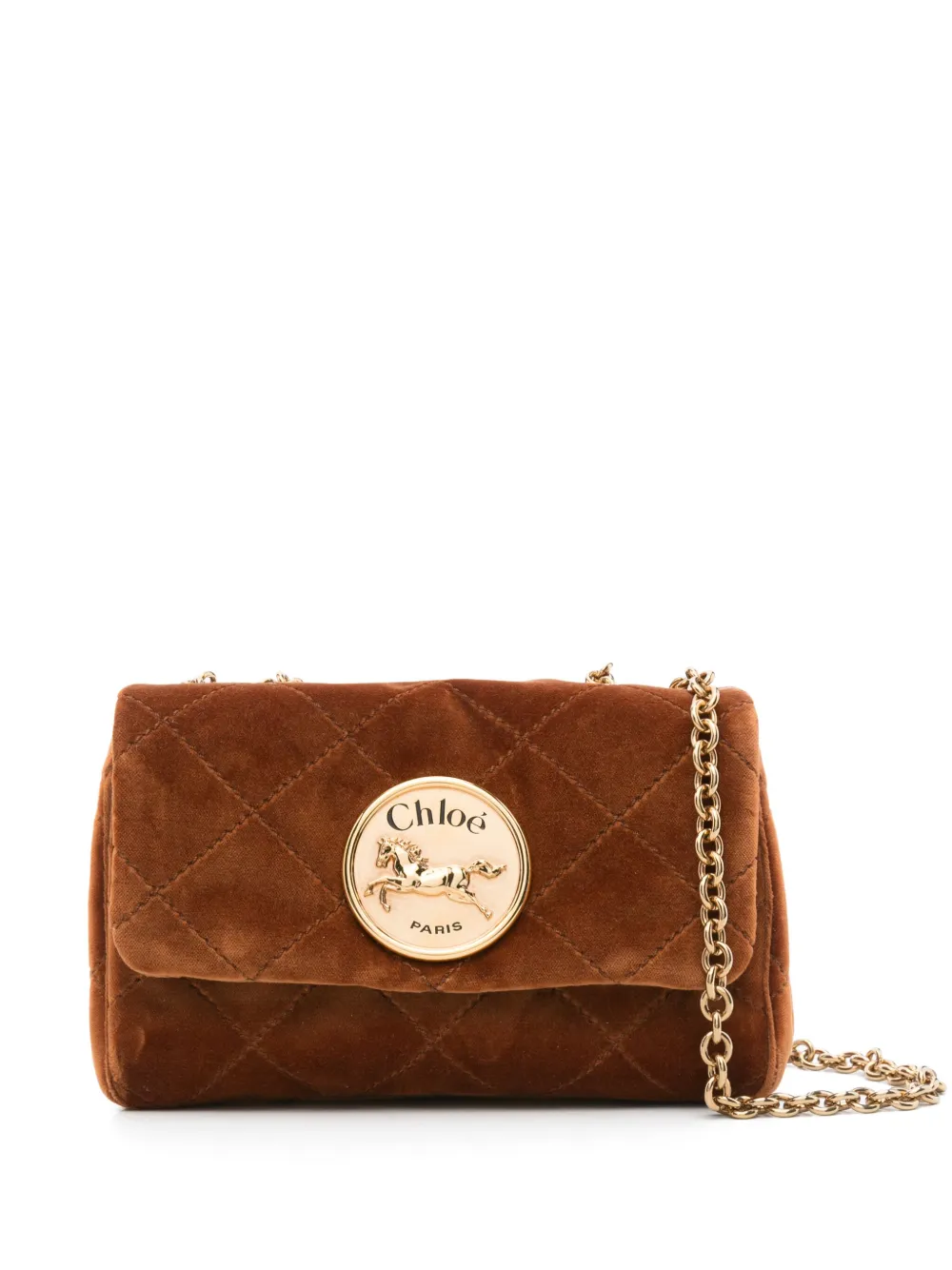 

Сумка через плечо Heritage CHLOÉ, коричневый