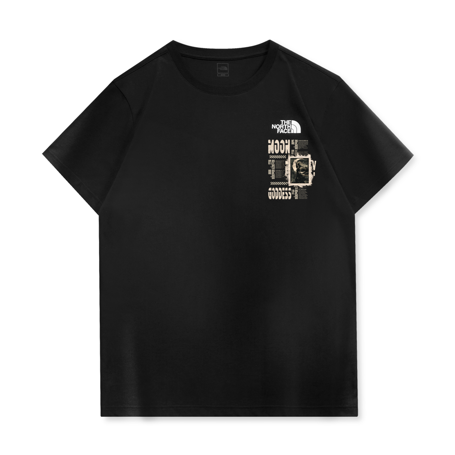 

THE NORTH FACE Футболка унисекс черная, Черный, THE NORTH FACE Футболка унисекс черная