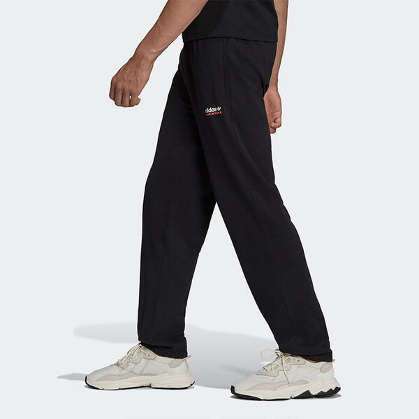 Спортивные штаны Men's adidas originals Solid Color Loose Sports Pants/Trousers/Joggers Black, мультиколор — фото 4