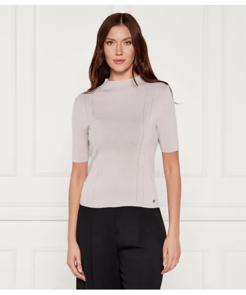 

Шерстяной свитер Slim fit Marc Cain, серый