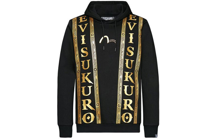 

Толстовка мужская черная Evisu, черный