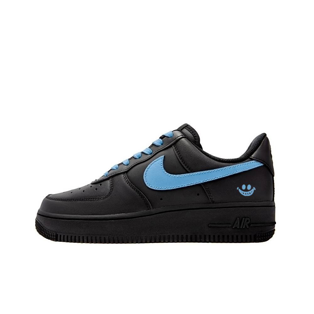 

Кроссовки Nike Air Force 1 Skateboarding Shoes Women's Low-top Black, черный