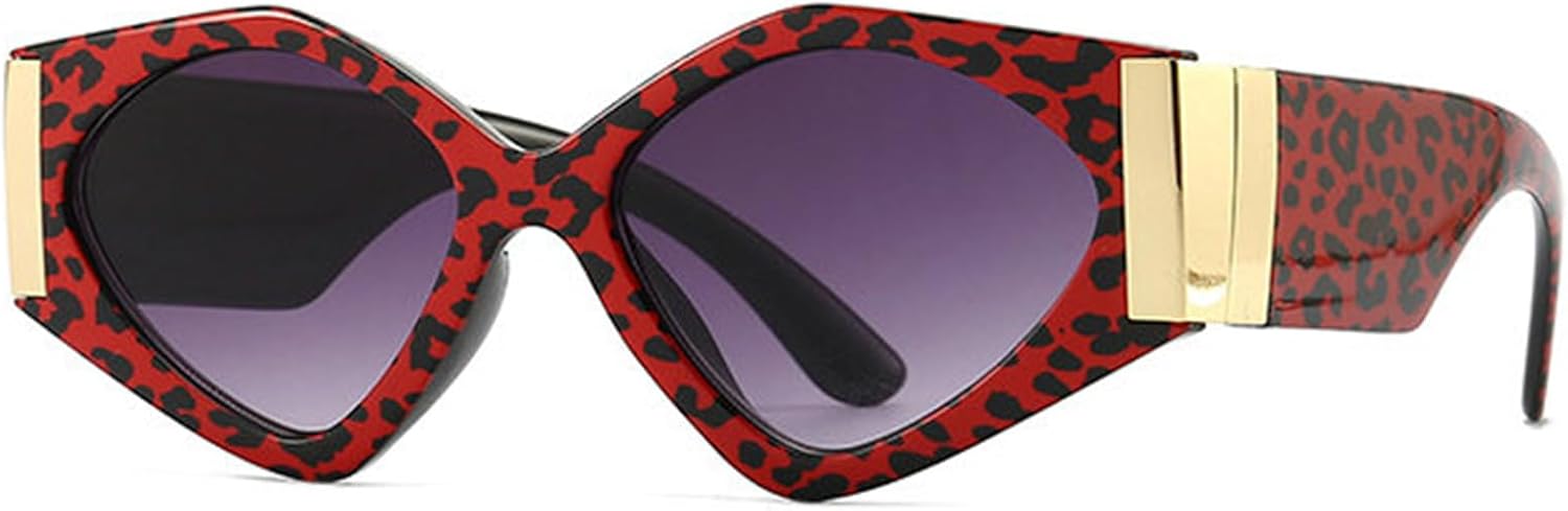 

Солнцезащитные очки Helena Fashion в форме «кошачьих глаз» неправильной формы для женщин, ретро-стиль, модные солнцезащитные очки в стиле панк, дорожные очки с защитой UV400, C3