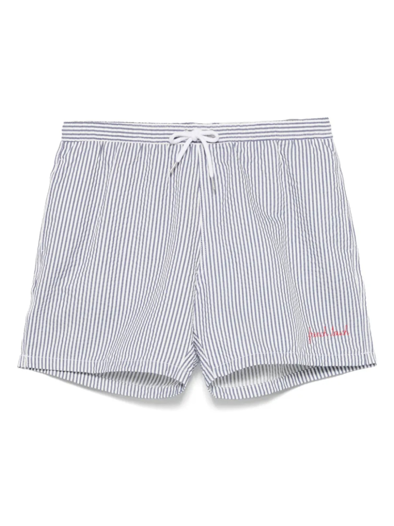 

Шорты для плавания с вышитыми лозунгами Maison Labiche, синий