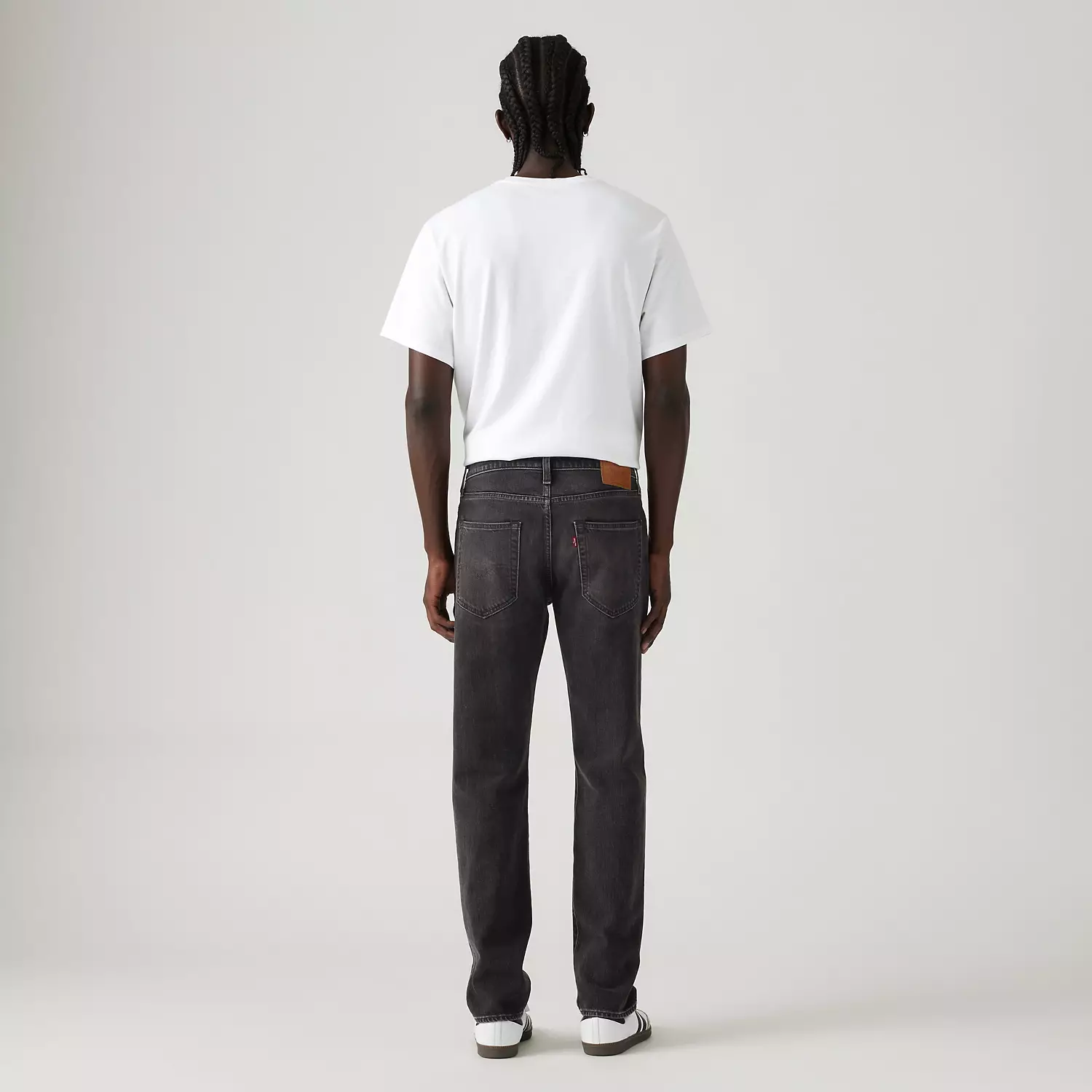 502 Taper Fit Authentic Soft Мужские джинсы Levi's, цвет Space Walk Black — фото 3