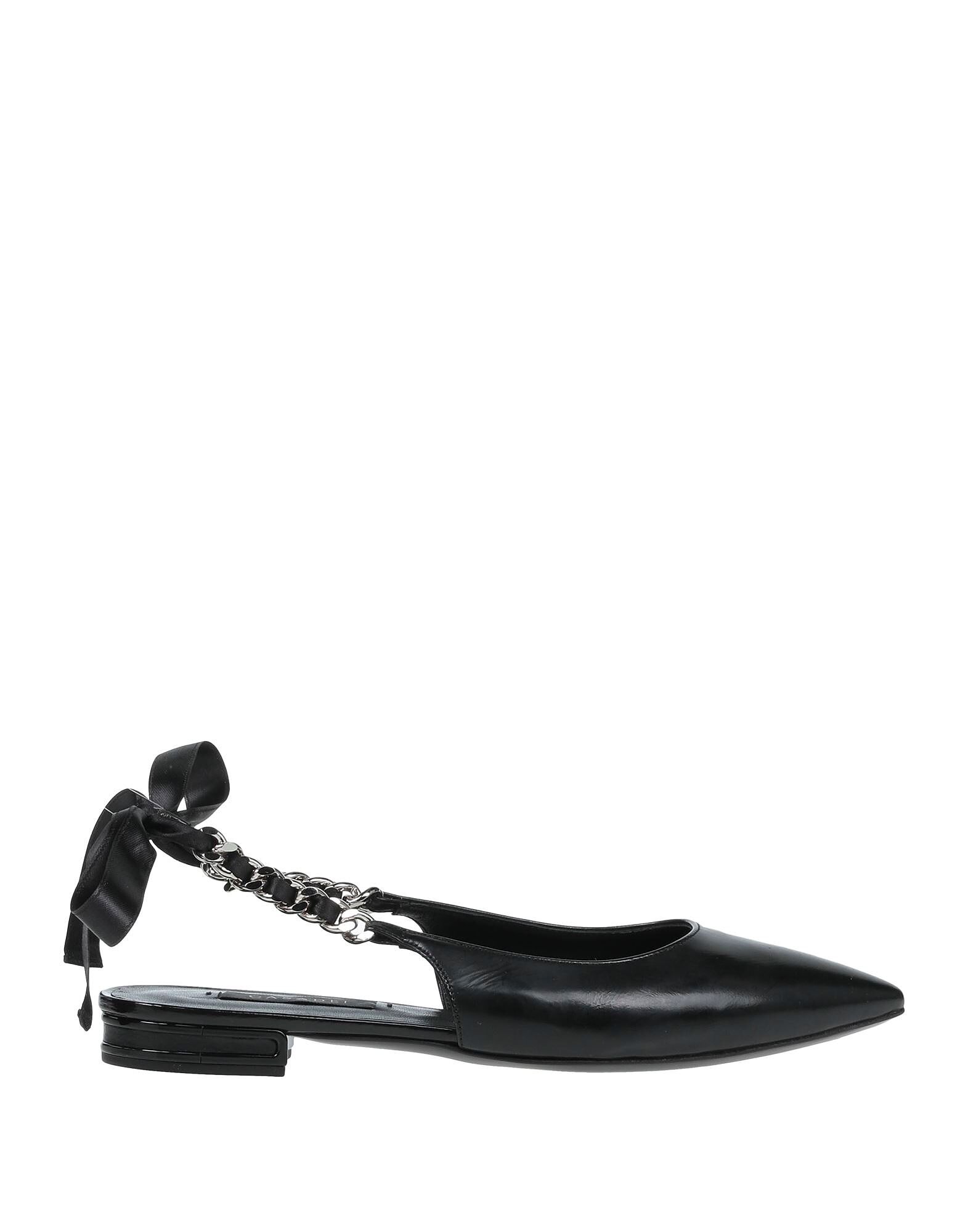 Балетки Casadei, черный