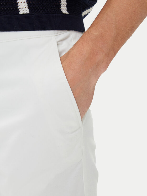 Чиносы straight fit Denton Essential MW0MW40262 Tommy Hilfiger, белый — фото 4
