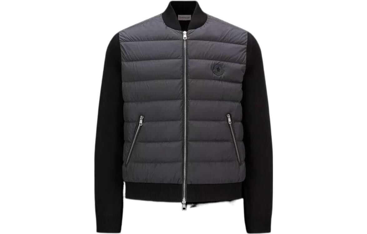 

Пуховик мужской черный Moncler