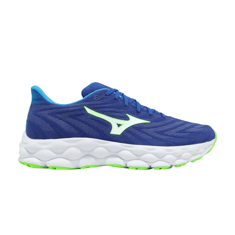 

Кроссовки Mizuno Wave Sky 8, Reflex Blue Green Gecko