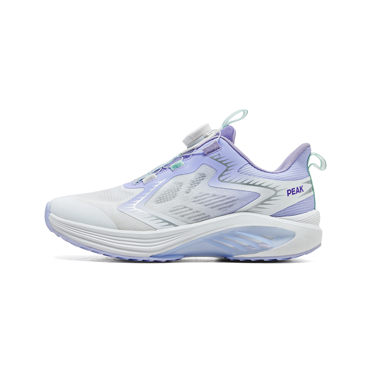 

Беговые кроссовки для школьников Running Collection PEAK, фиолетовый/белый