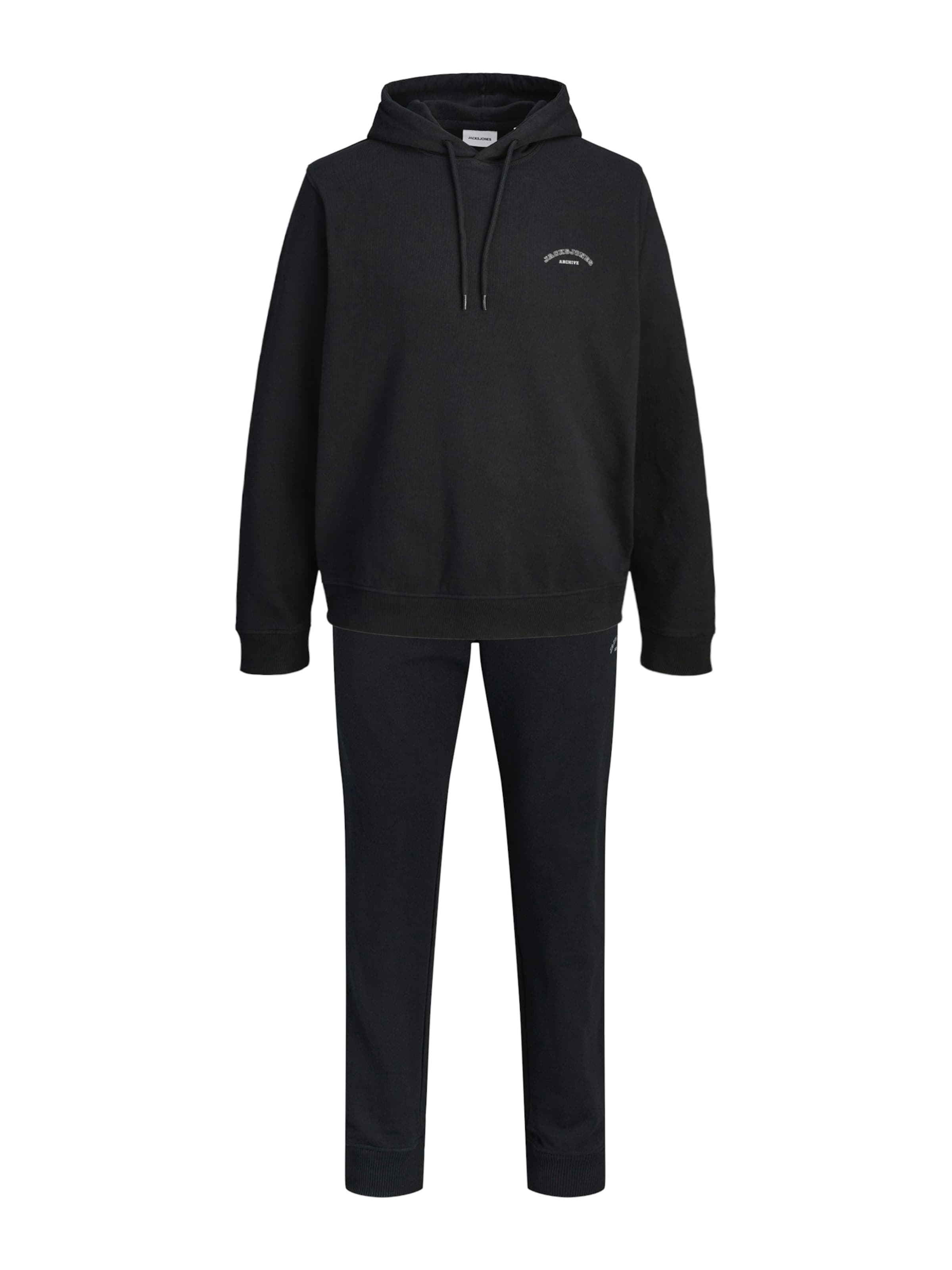 

JACK & JONES Спортивный костюм 'JJCOLLEGE' в черном цвете