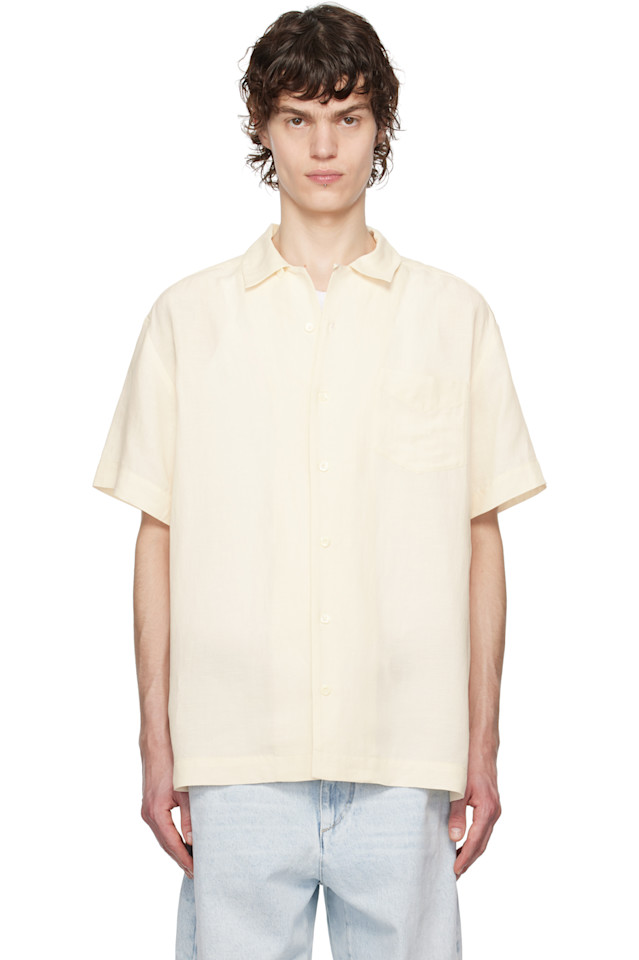 

Рубашка Roy A.P.C., экрю